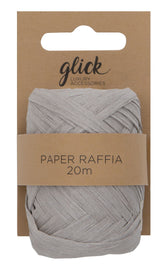 Glick Paper Raffia Grey